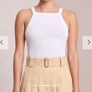 A.L.C. White Tank Top